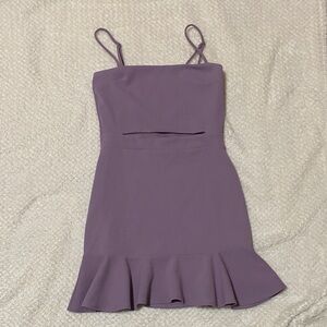Lucy in the Sky Lavender Mini Dress